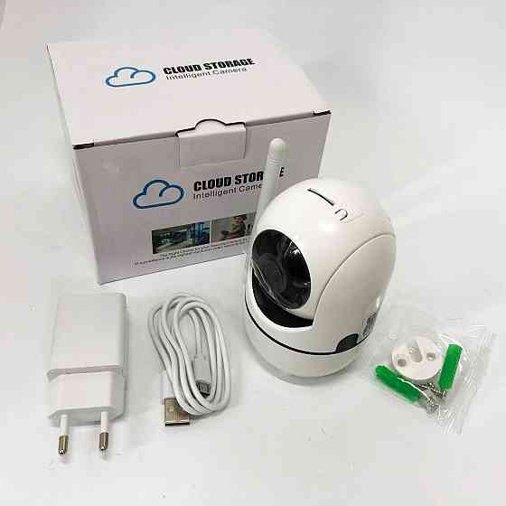 Камера відеоспостереження для дому квартири WiFi, Камери спостереження поворотні, Поворотна wifi камера TZ-30 Львів