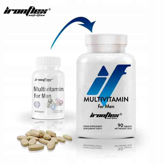 Мультивітаміни для чоловіків IronFlex Multivitamin for Men 90tabs Луцьк