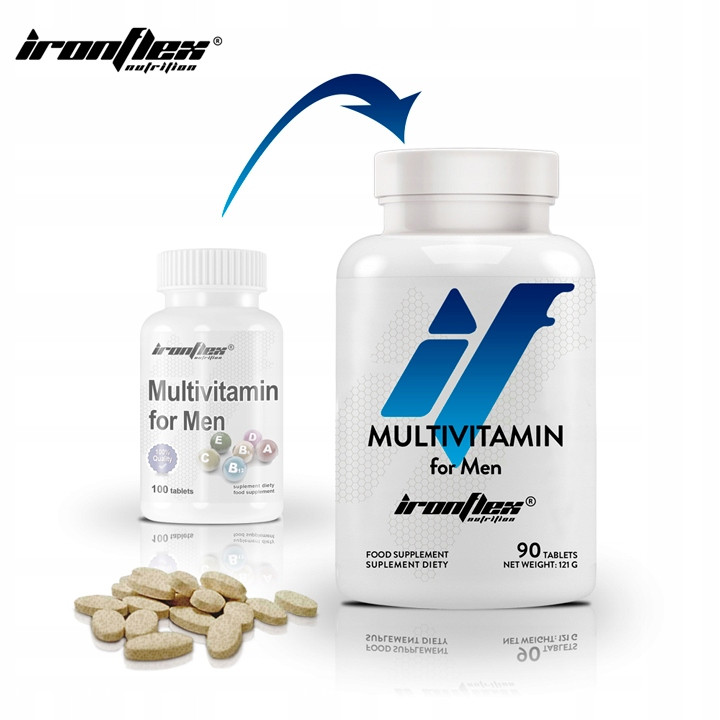 Мультивитамины для мужчин IronFlex Multivitamin for Men 90tabs Луцк - изображение 3