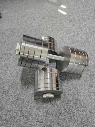 Гантелі набірні 2 по 40 кг металеві без покриття Kachai Zelezo Iron Pro Київ