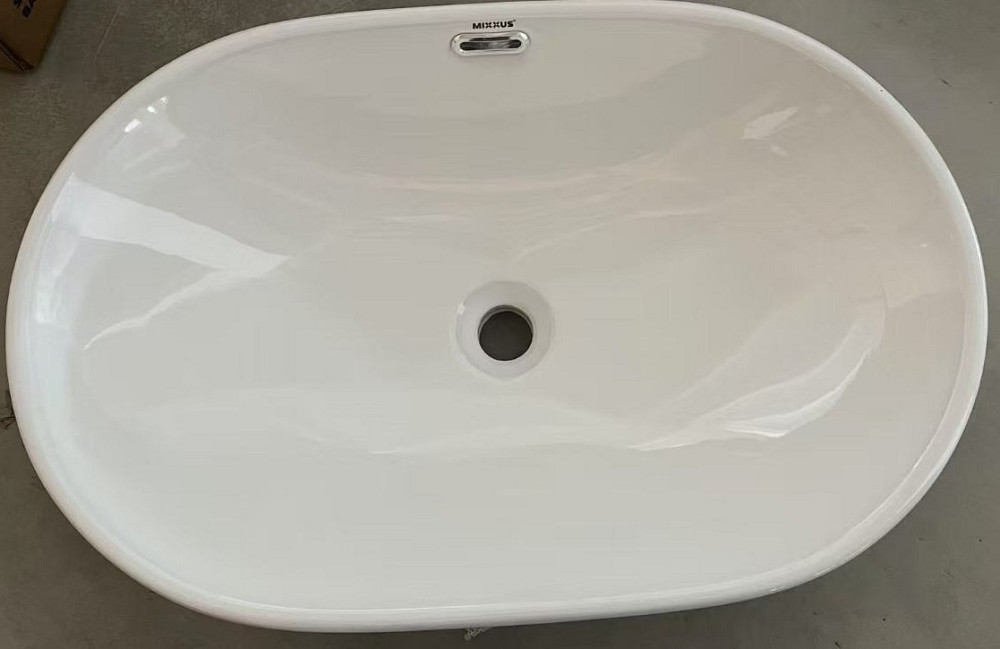 Раковина врізна на стільницю Mixxus Premium ELLIPSE-1601 600х400х190mm з переливом   ( MP6569 ) 27287 Харків - фото 9