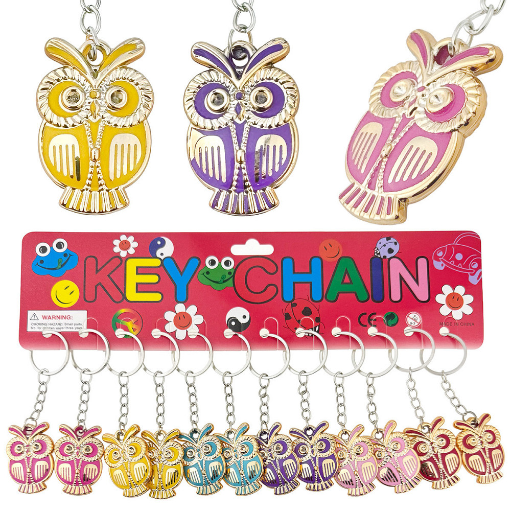 Брелоки для ключів жіночий Сова 12 шт. Київ - фото 1