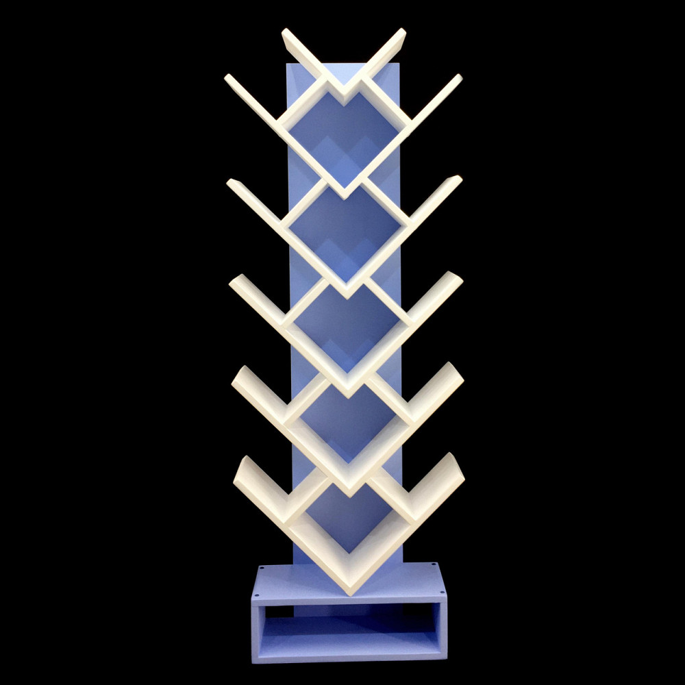 Книжковий стелаж "Рембрант 5" ірис-зефір Миколаїв - фото 2