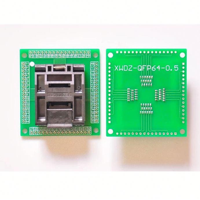 Адаптер TQFP64/LQFP64/QFP64 в DIP64 для программатора Киев - изображение 4