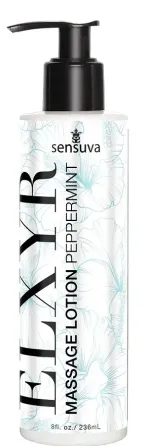 Лосьон для массажа ног и ступней Sensuva ELXYR Massage Lotion Peppermint (236 мл) Львов