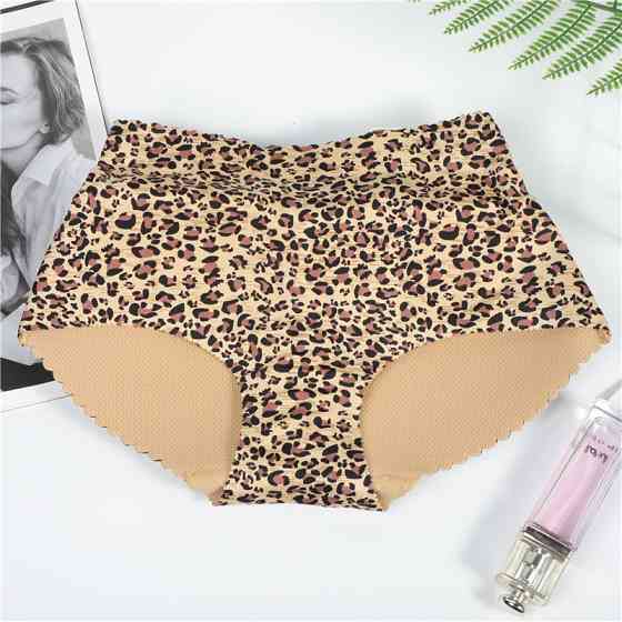Трусы с пушапом женские бесшовные леопардовый XL(44) Киев