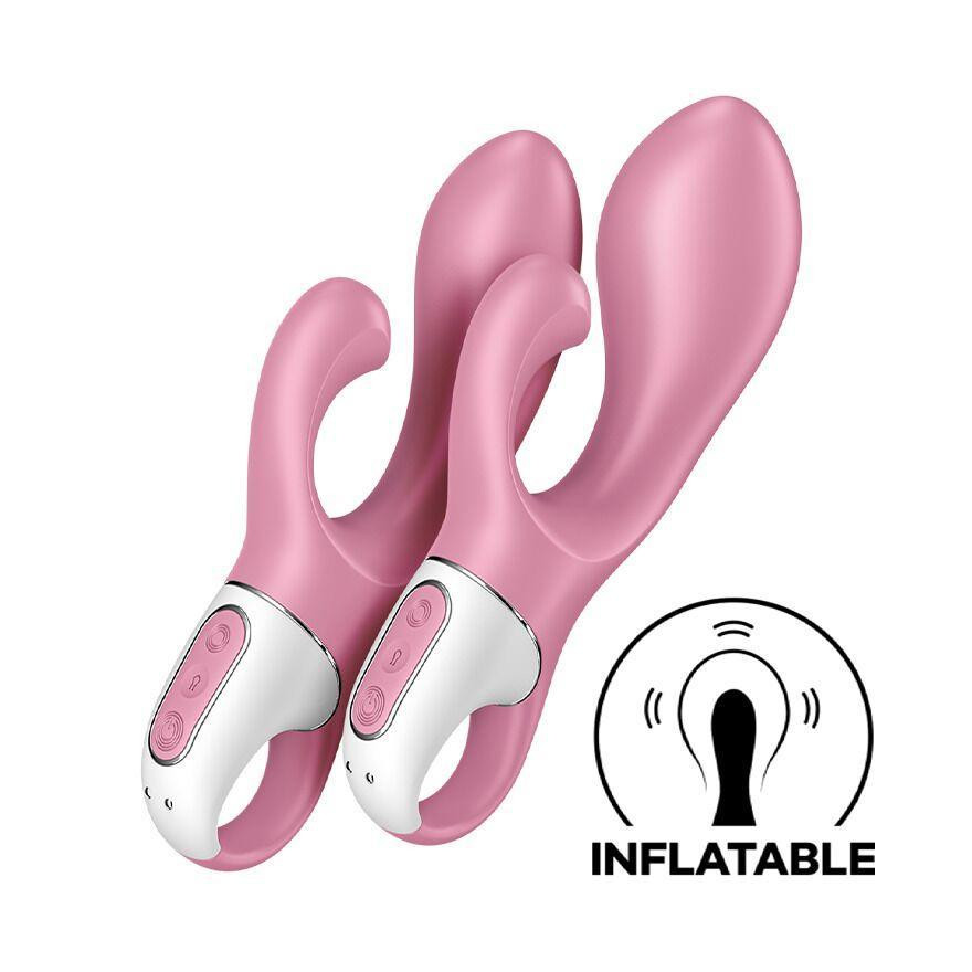 Вібратор-кролик надувний Satisfyer Air Pump Bunny 2 Sex Aura Київ - фото 1