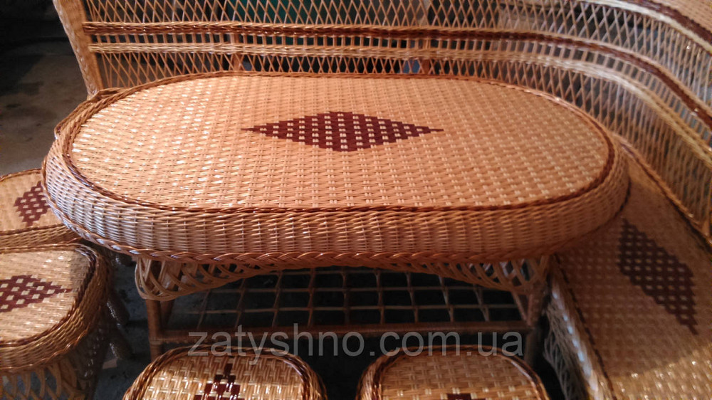 Плетеный уголок из лозы для дачи и сада Киев - изображение 6