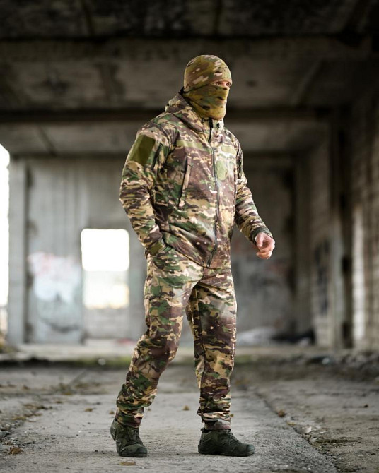 Тактический костюм Softshell 5в1 LUNAR мультикам ТР6411 Одесса - изображение 5