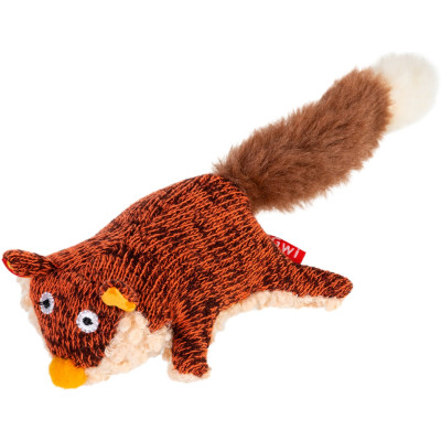 Іграшка для собак GiGwi Plush Лисиця з пищалкою 9 см (75043) Вінниця - фото 1