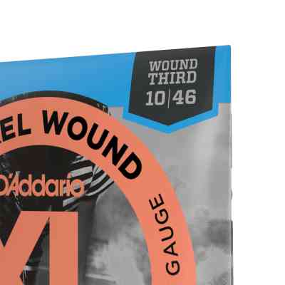Струни для гітари D'Addario XL Nickel Wound 3rd Regular Light (10-46) (EXL110W) Вінниця