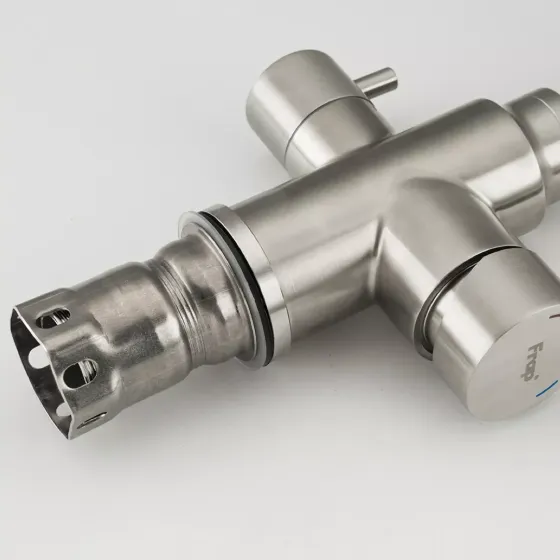 Змішувач для кухні з підключенням до фільтра Frap F43899-1 сатин Київ