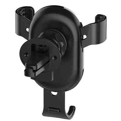 Универсальный автодержатель ColorWay Metallic Gravity Holder Black (CW-CHG01-BK) Винница