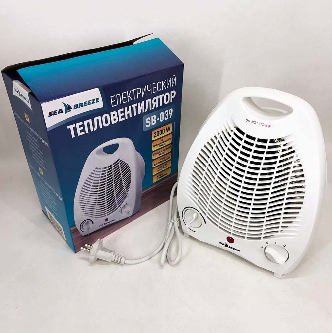 Обігрівач для житлових приміщень Sea Breeze SB-039 2000 Вт, Обігрівач для приватного будинку ZA-35 Львів - фото 3