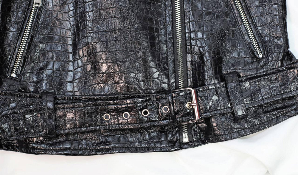 Куртка косуха жіноча весна/осінь Чорний 42 Харків - фото 7