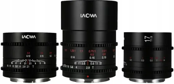 Объектив Zestaw obiektywów Venus Optics Cine Prime Wide, Macro do Micro 4/3 Киев
