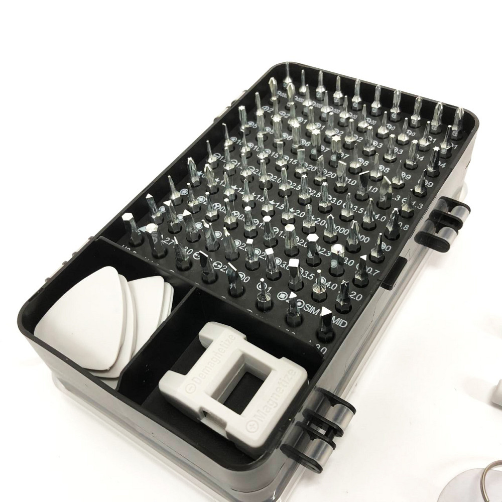 Набір міні прецизійних викруток для ремонту електроніки 115 в 1 YD-20 Львів - фото 9