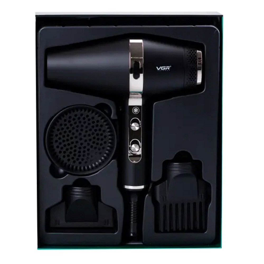 VGR Фен для волосся VGR професійний з концентратором 2000 Вт Коломия - фото 2