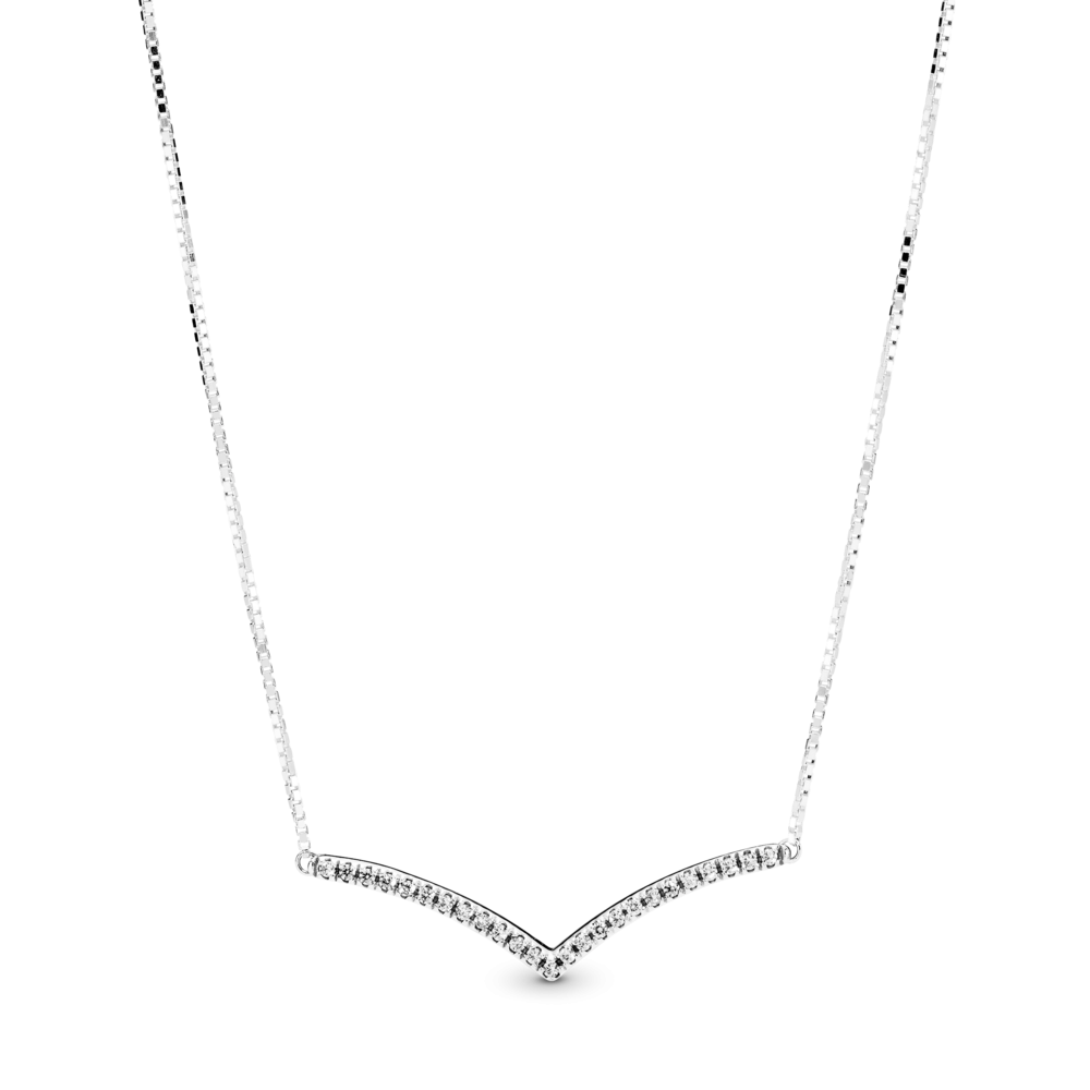 Срібне намисто Pandora Блискуча мрія 397802CZ Київ - фото 1