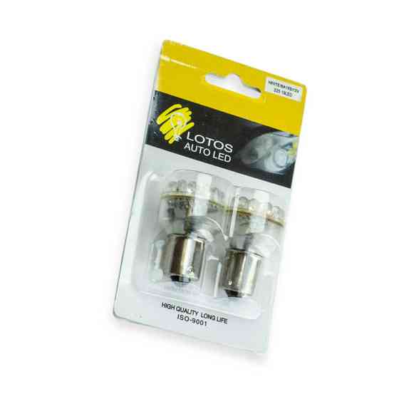 Автолампа А 12-21 белая 19 диод светодиодная Мукачево