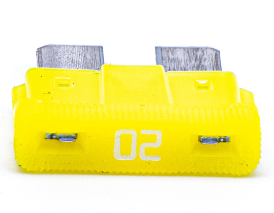 Mercedes-Benz  N000000004206 Запобіжник C-20A-S 20A жовтий CLS C219 E-class W211 ML W164 R-class short W251 GLC X253 C-class W203 CLK Coupe C209 CL C2 Одеса