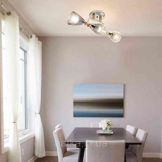 Потолочная люстра Sirius Л 8084/3А на 3 плафона Киев