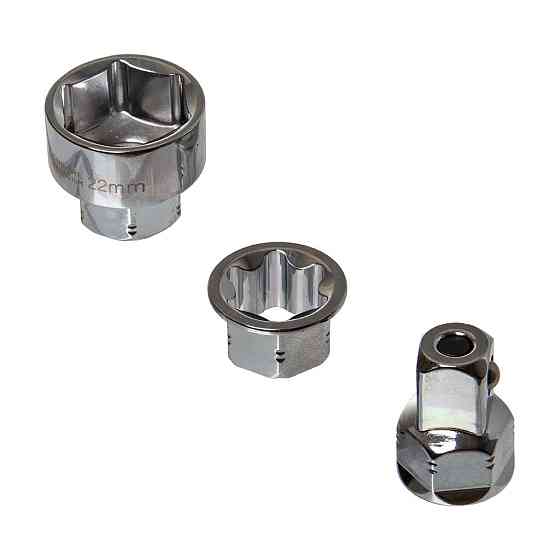 Набор кольцевых ключей 14 та 19 мм с трещоткой и насадками Mar-Pol (M58595) Нововолынск