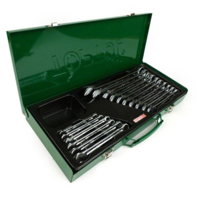 Ключ Toptul рожково-накидной 16 шт. 6-24мм (кейс) (GAAD1603) Винница - изображение 2