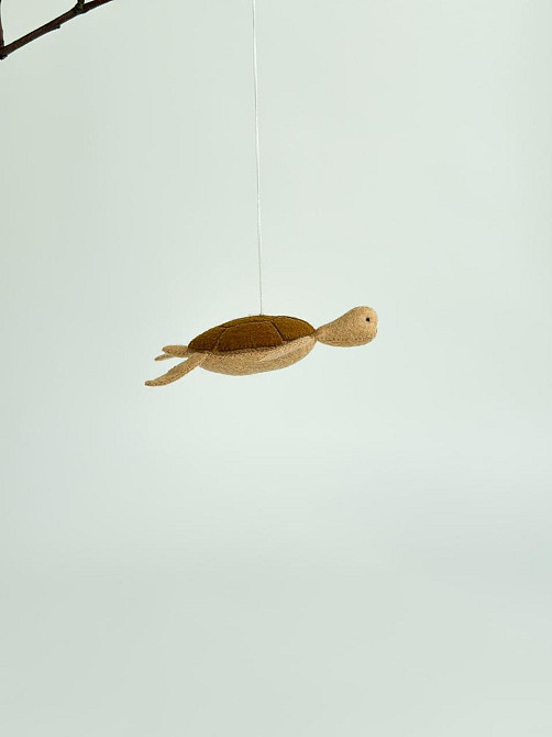 Мягкая фетровая игрушка морська черепаха ручной работы – безопасная развивающая игрушка Киев - изображение 7