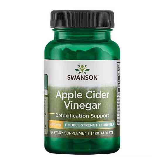 Добавка з яблучним оцтом Swanson Apple Cider Vinegar - 120 tabs Луцьк