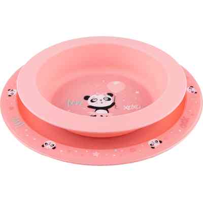 Набор детской посуды Canpol babies Exotic Animals Розовый 2шт. (56/523_pin) Винница