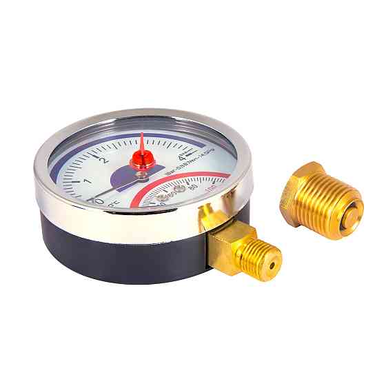 Термоанометр Thermo Alliance Standart 80 мм 1/2", нижнє під'єднання SD1724B Київ