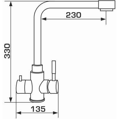 Змішувач GRANADO Badalona White (gz0405) Вінниця