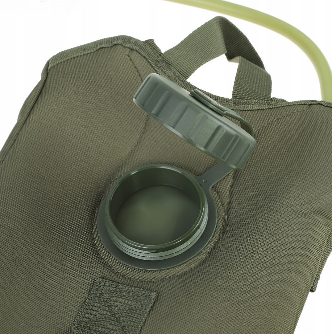 Гідратор для води 3 літри з трубкою 115 см та системою Molle + чохол Mil-Tec "Water Pack" (14537101) Olive Нововолинськ - фото 6