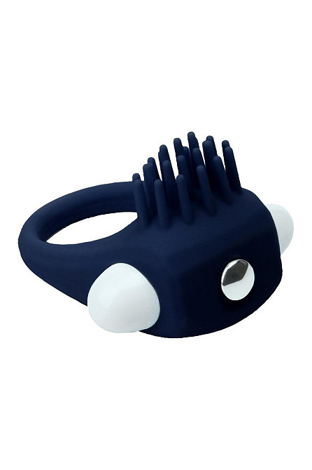 Ерекційне кільце Dream Toys Rings of Love з вусиками, синього кольору Sex Aura Київ - фото 1
