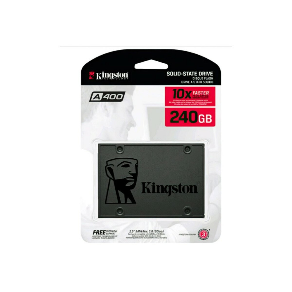 SSD Kingston SSDNow A400 240GB 2.5" SATAIII 3D NAND Київ - фото 5