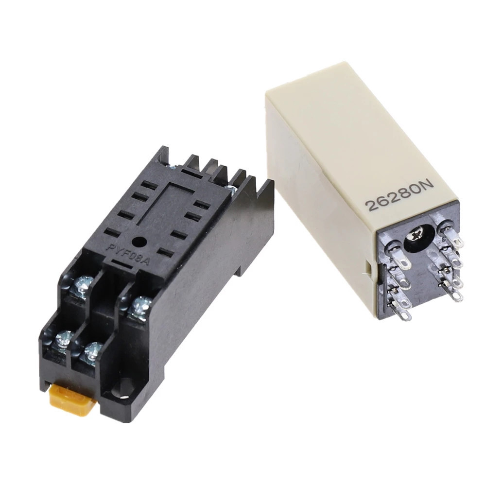 Таймер H3Y-2 0-30с 220В с колодкой для DIN-рейки Киев - изображение 10