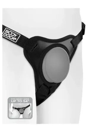 Трусики для страпону Pipedream Body Dock Elite Mini Harness, чорні Sex Aura Київ