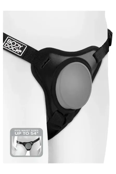 Трусики для страпону Pipedream Body Dock Elite Mini Harness, чорні Sex Aura Київ - фото 3