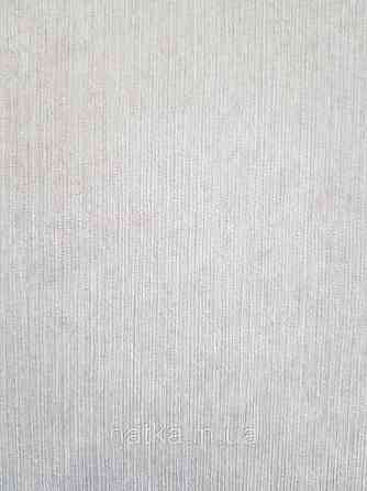 Шпалери метрові вінілові на флізеліні Sintra Structure тонка смужка матові сірі з бежевим 521359 Київ