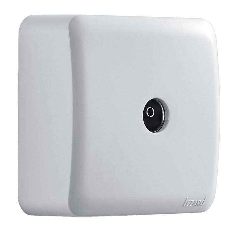 Розетка VIOLA ТВ прохідна білий Lezard Харків - фото 1