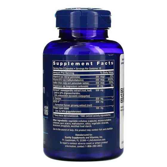 Тироид  Life Extension Thyroid  60 кап Киев