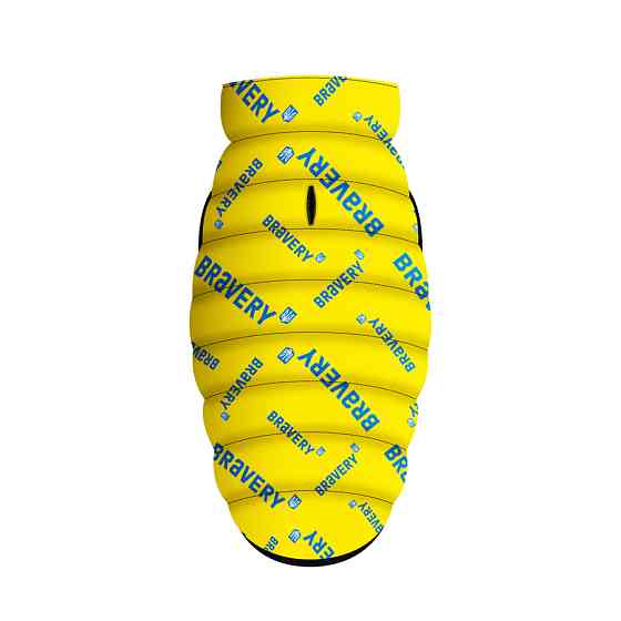 Курточка для собак WAUDOG Clothes малюнок "Сміливість", XS30, В 43-46 см, С 24-27 см Коломыя