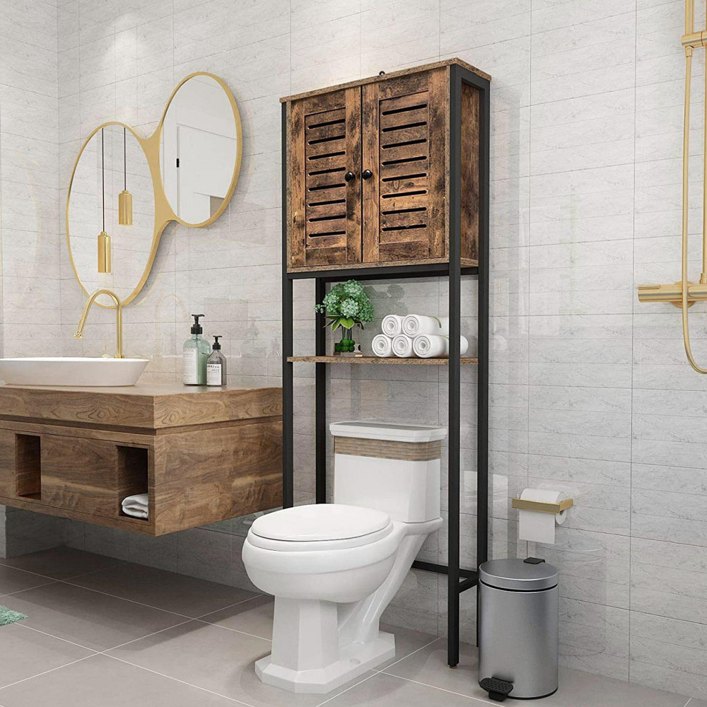 Стеллаж над унитазом 