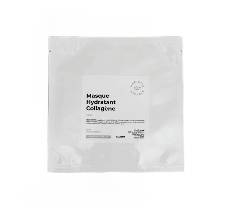 Marjolie Біоцелюлозна маска зволожувальна (Anti-Age) з колагеном Moisturizing Mask Collagen, 1 саше Дніпро - фото 1