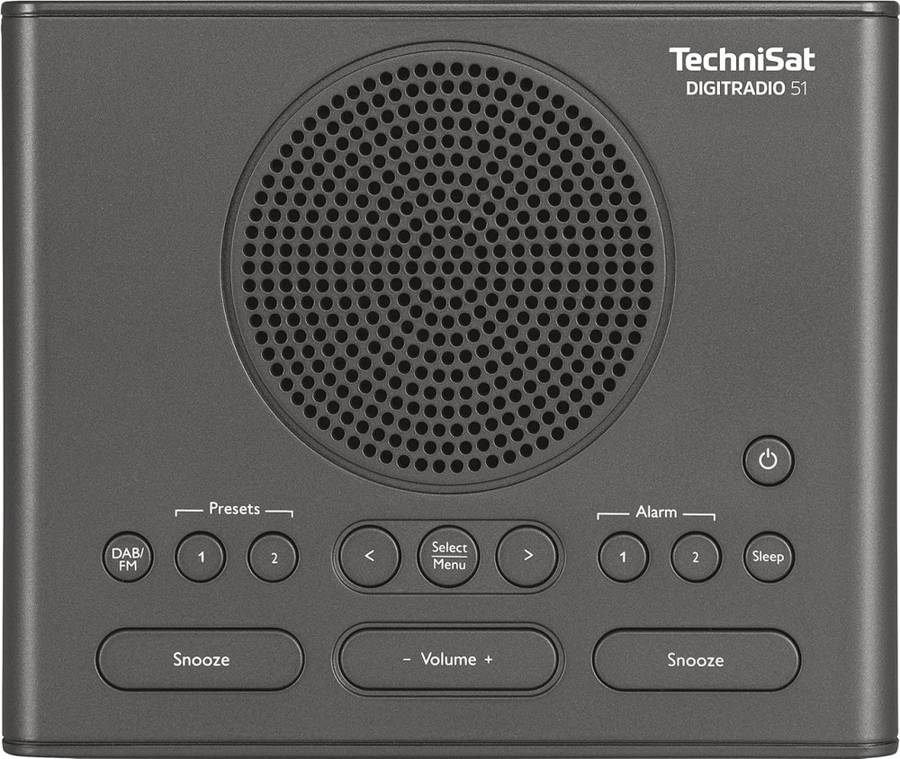 Будильник TechniSat Digitradio 51 DAB+ FM с двумя будильниками таймер сна регулируемая яркость дисплея черный Киев - изображение 6