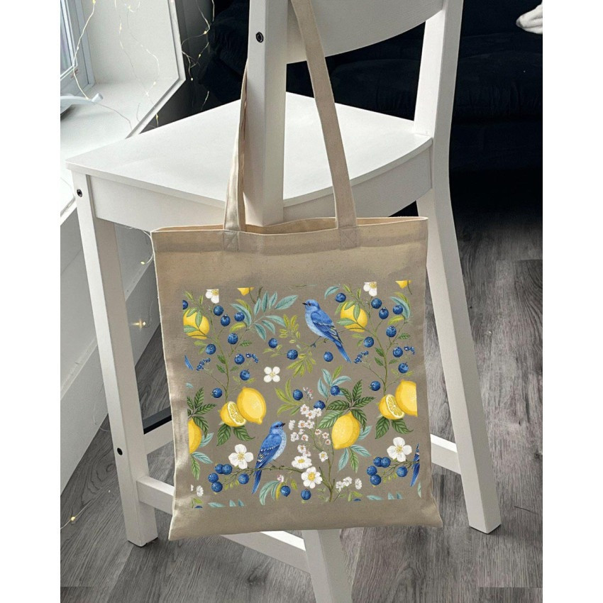 Екошопер BookOpt BK4102 Пташиний сад бежевий Киев - изображение 10