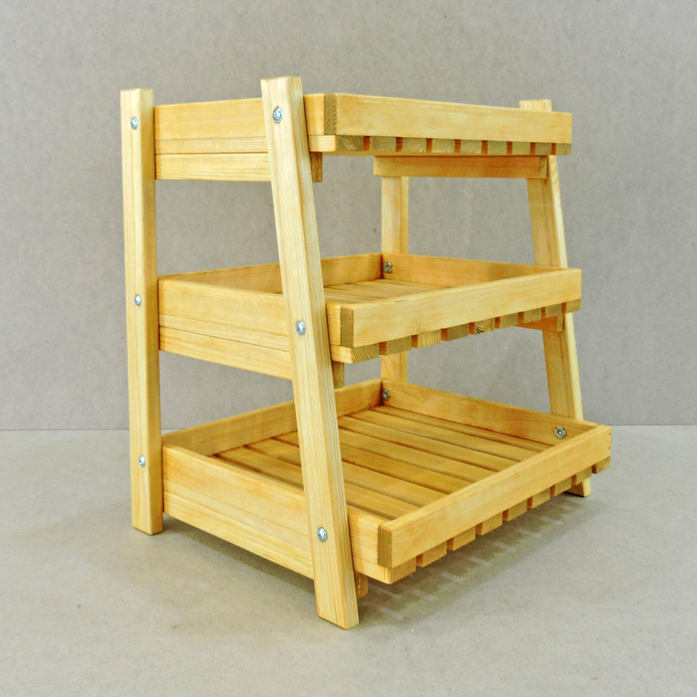 Етажерка для фруктів і овочів "Керрот" ваніль Миколаїв - фото 7