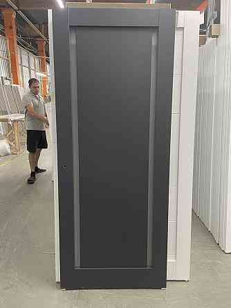 Двері екокошпон, Полотно, серія Millenium (ML-62) Темно сірий Київ