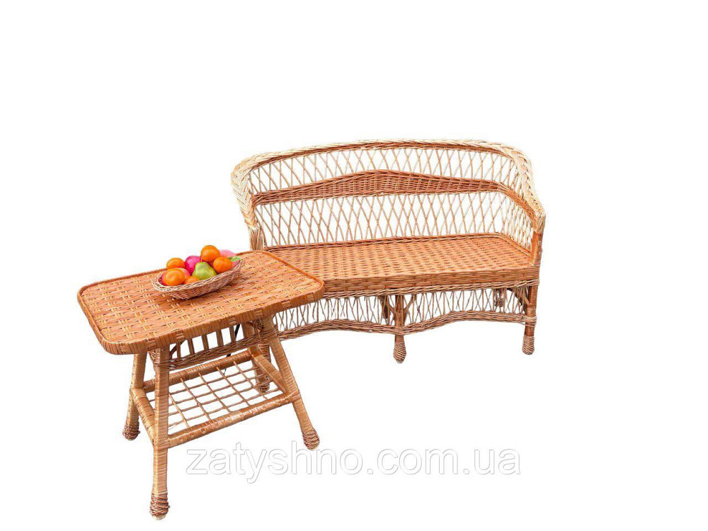 Мебель из лозы плетеная с диваном Киев - изображение 8